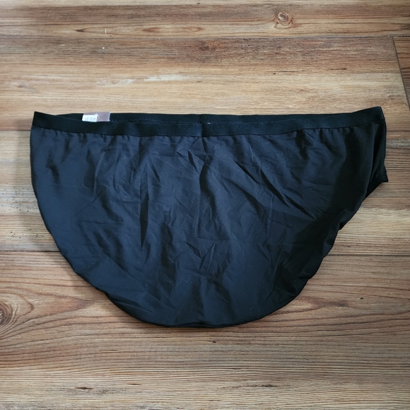 Cacique Panties Womens 30/32 Black Extra Soft Full Brief NEW - Picture 6 of 7